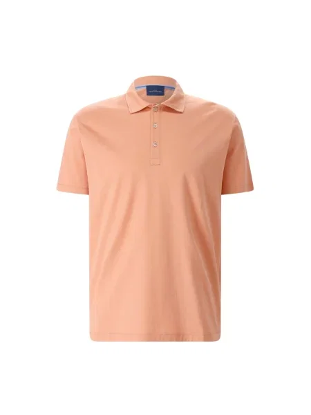 Koszulka polo Paul & Shark pomarańczowa