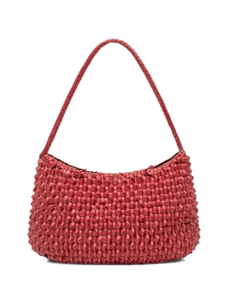 Geantă shopper Dragon Diffusion din piele roșu