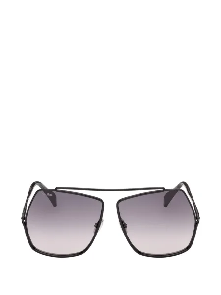 Ochelari de soare Max Mara Eyewear cu imprimeu geometric negru