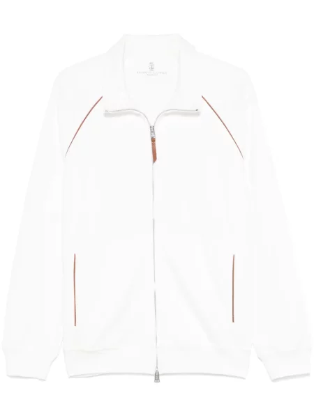 Mikina Brunello Cucinelli bílá