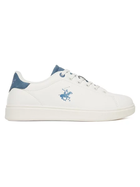 Sneakersy Beverly Hills Polo Club białe