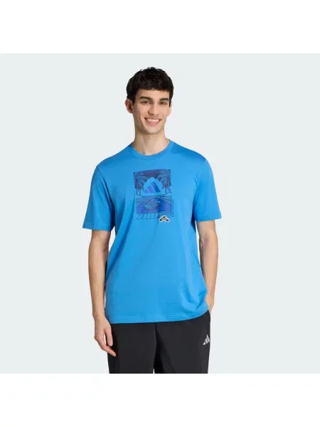 Tričko Adidas Sportswear modré