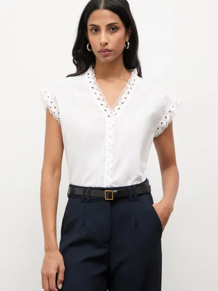 Majica Answear.LAB bela