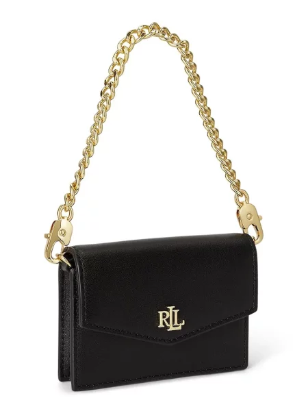 Кожаный клатч Lauren Ralph Lauren