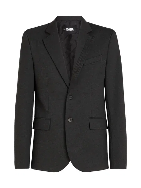 Karl Lagerfeld Sacou metalic gri