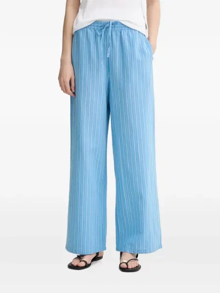 Pantaloni Marc O'polo cu dungi cu cordon albastru