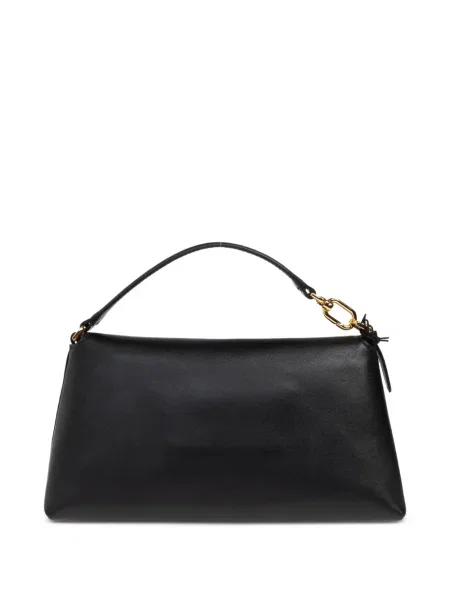 Geanta de piele Furla din piele negru