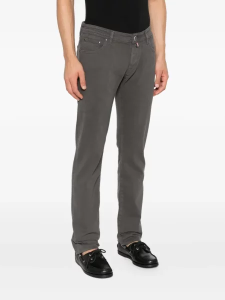 Pantaloni Jacob Cohën cu 5 buzunare gri
