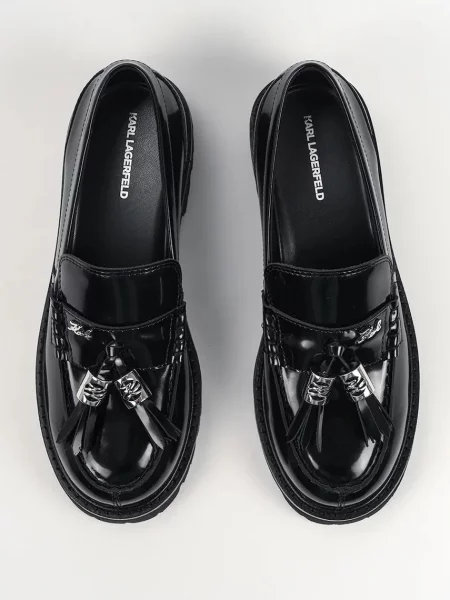 Шкіряні мокасини Karl Lagerfeld
