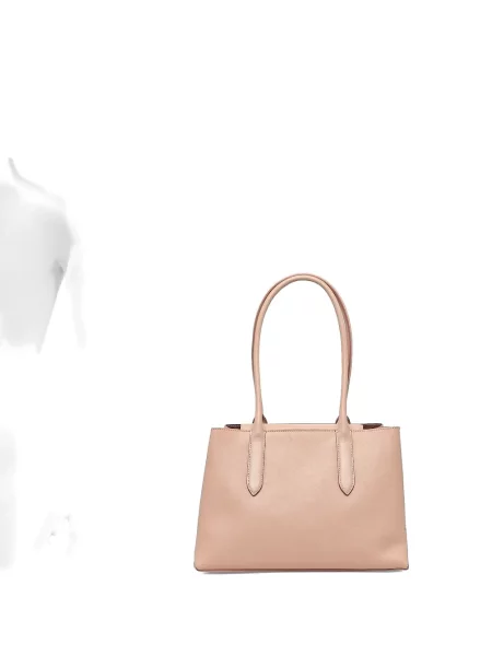 Geanta de piele Furla din piele roz