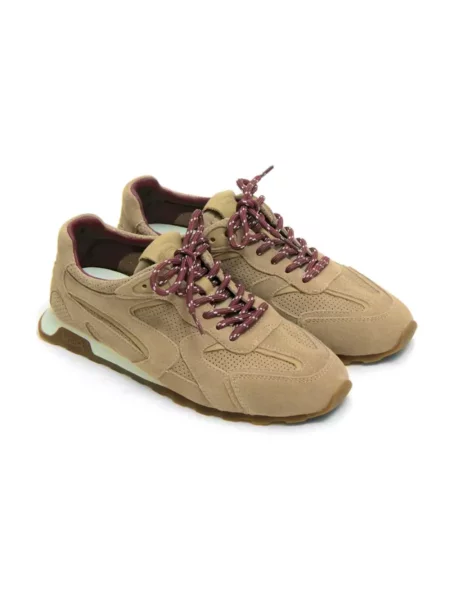 Sneakersy Ash skórzane brązowe