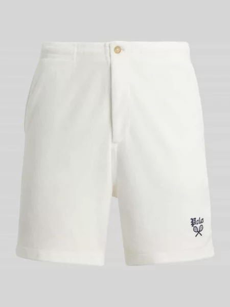 Polo Ralph Lauren szorty z bawełną białe
