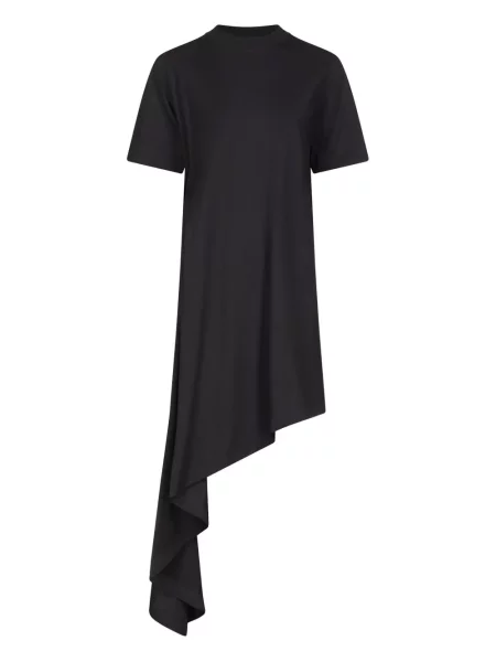 Rochie Loulou De Saison cu decolteu rotund de costum negru