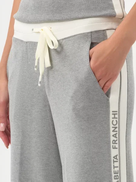 Спортивные штаны Elisabetta Franchi серые