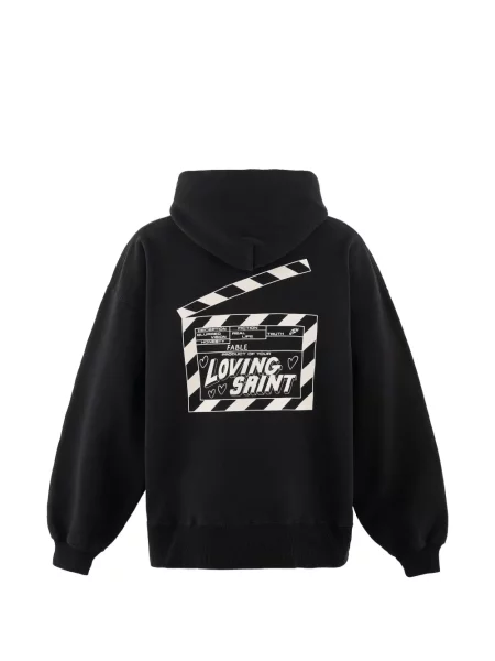 Hoodie Saint Mxxxxxx με σχέδιο μαύρο