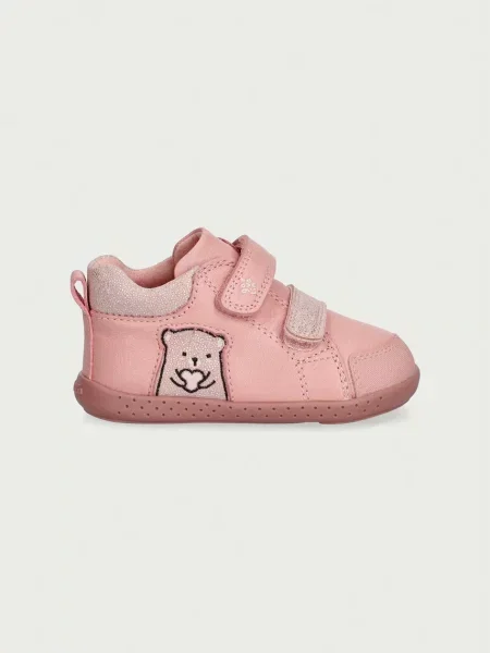Garvalin sneakers detské kožené ružová
