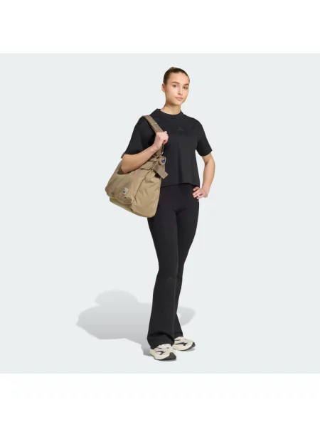 Adidas torebka shopper beżowa