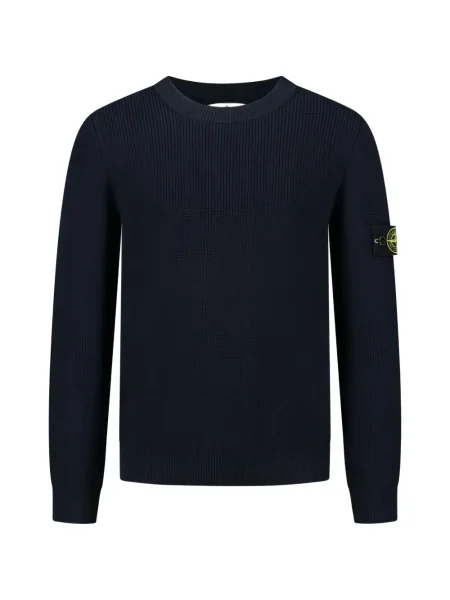 Sweter dziecięcy Stone Island niebieski