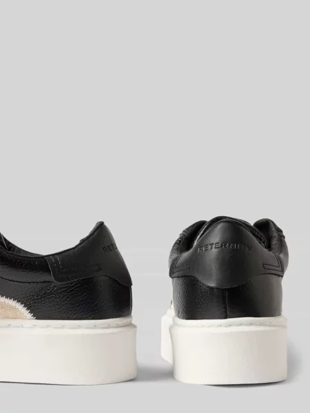 Sneakersy z naturalnej skóry model LE PROMENEUR' Reternity czarne