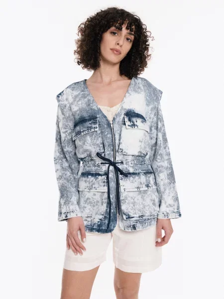 Geacă de primăvară-toamnă Rocky Road denim albastru