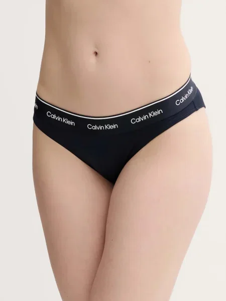 Calvin Klein figi kąpielowe miękka miseczka granatowy