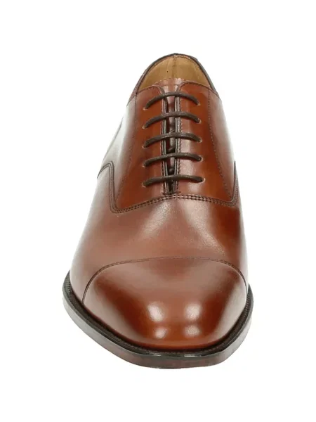 Półbuty Loake biznesowe brązowe