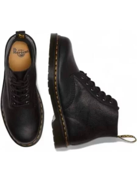 Botki Dr. Martens skórzane czarne