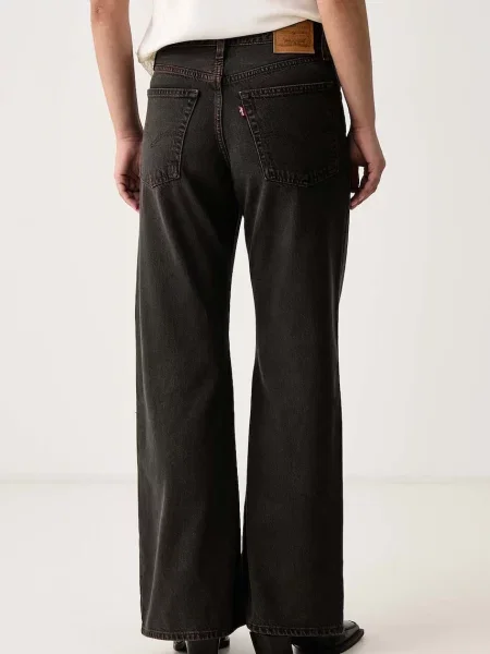 Levi's jeansy BAGGY DAD LASSO brązowe