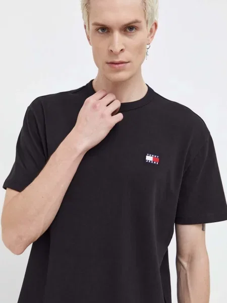 Tommy Jeans tričko čierna