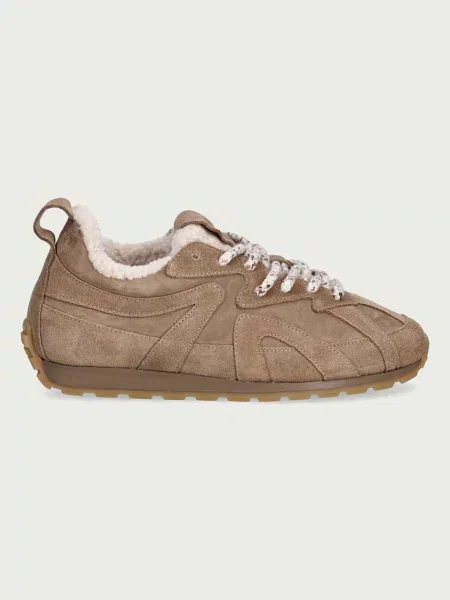 Inuikii Maribella Shearling sneakersy zamszowe