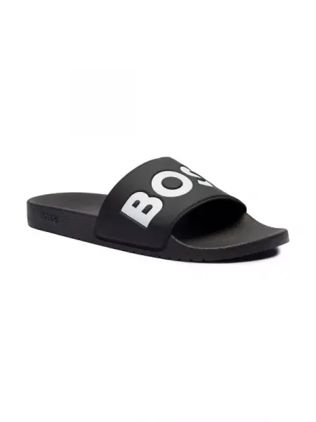 BOSS BLACK Papucs Aryeh_Slid fekete
