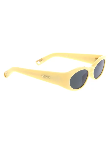 Okulary przeciwsłoneczne Jacquemus żółte