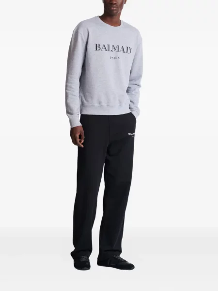 Hanorac Balmain cu imagine gri