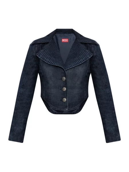 Kurtka jeansowa Diesel niebieska