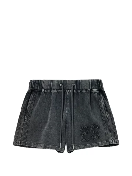 Pantaloni scurți Mini Cream cu cordon gri