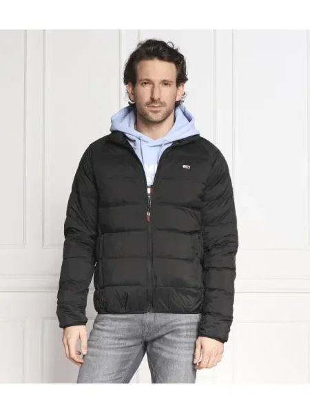 Tommy Jeans De puf geacă negru
