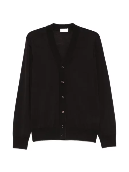 Cardigan Paolo Pecora tricotate maro