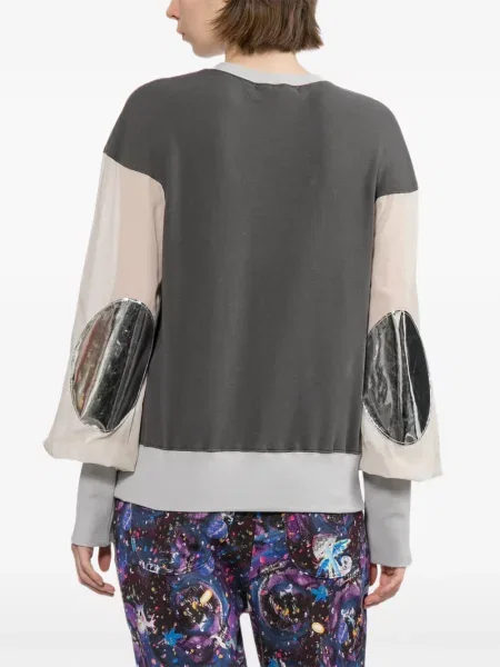 Pulover Tsumori Chisato cu autograf gri