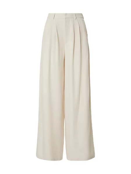 AMALY Pantaloni cutați bej