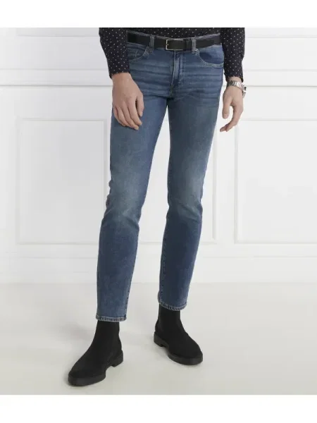 BOSS BLACK Blugi negru