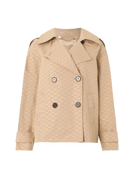 MICHAEL Michael Kors Palton de primăvară-toamnă kaki