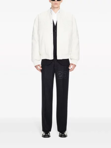 Bomber bunda Off-white bílá