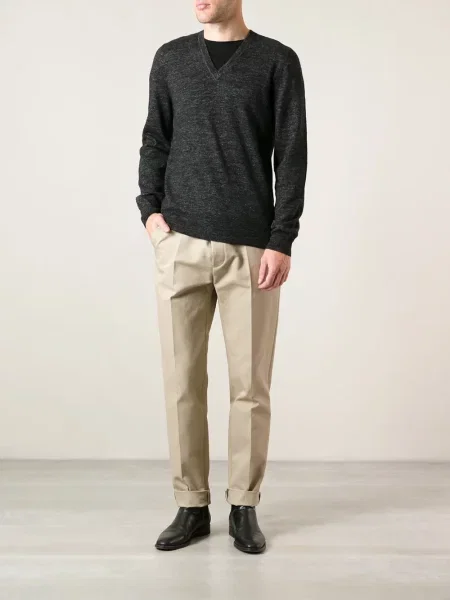 Pulover Maison Margiela gri