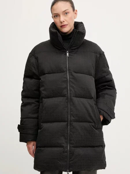 Gestuz geacă de iarnă negru