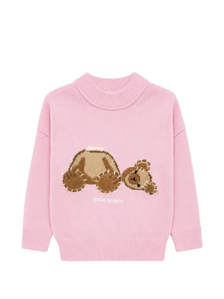 Sweter dziecięcy Palm Angels różowy