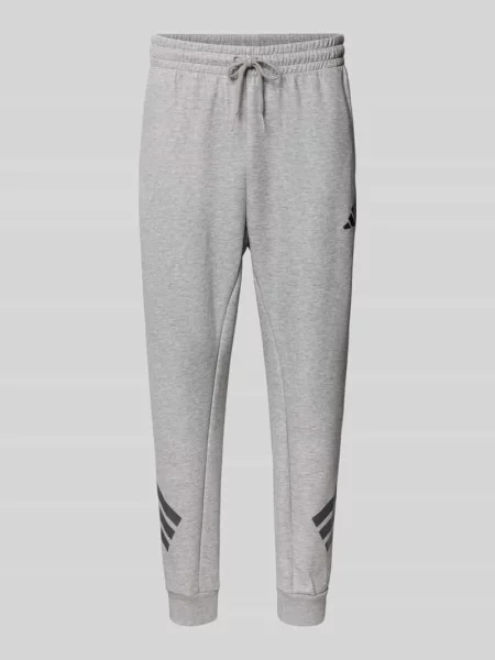 Spodnie dresowe z elastycznym pasem i logo Adidas Sportswear