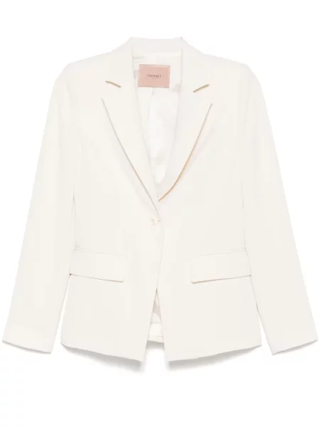 Sacou Twinset alb