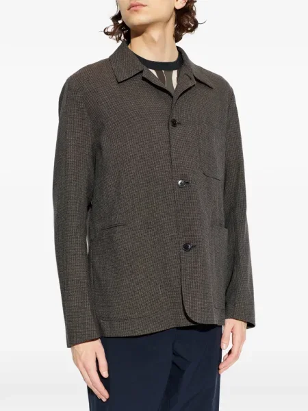 Cămașă Paul Smith de lână maro