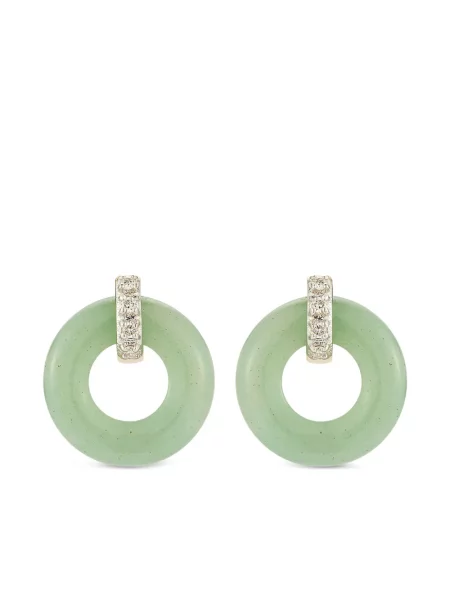 Обеци Mateo зелено