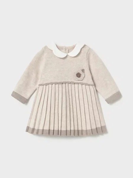 Mayoral Newborn розкльошена сукня з бавовною